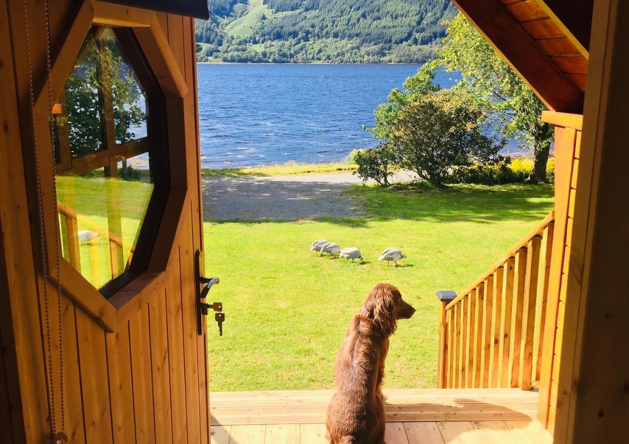 Seal Point Cabin - Luxury Glamping Cairndow Esterno foto